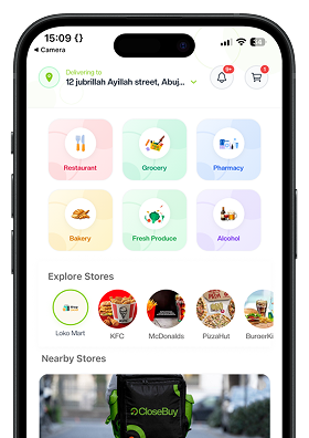 CloseBuy App Home Screen