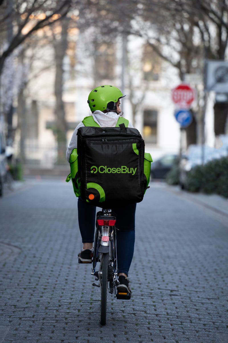 CloseBuy Estate Delivery Rider